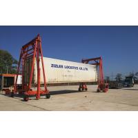 Buy cheap Heavy Duty Mobile Container Crane Steel Red Color For Seaport Transportation product