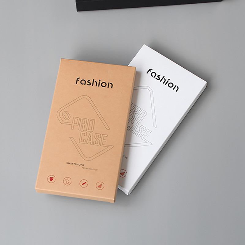 Wholesale Mobile / Cell Phone Case Packaging Box Two Tuck Box With Inner Tray