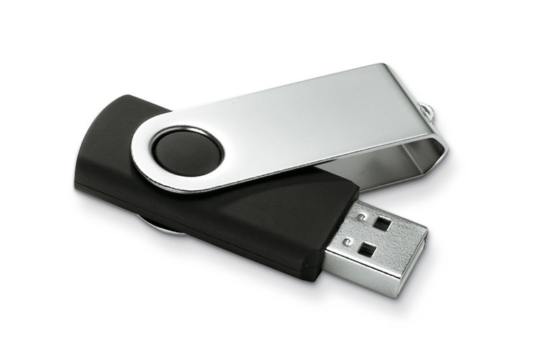 2.0 2G orange color swivel twist metal USB with customized logo and package show life brand