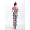 Buy cheap OEM women yoga pants polyester spandex fabric bodybuilding gymwear from wholesalers
