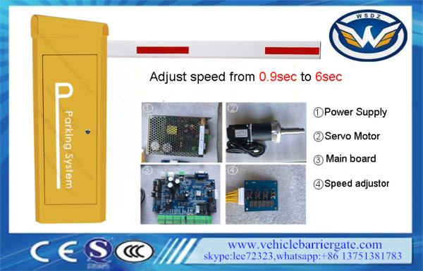 Buy cheap Automatic PMSM Motor RS485 Vehicle Barrier Gate Maintenance Free from wholesalers