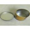Buy cheap Brushing Metal Stamping Service Pure Tinplate Round Shape Cans Gift For Tea from wholesalers