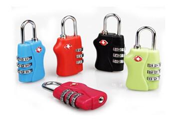 Buy cheap TSA 3-digit travel bag accessories lock from wholesalers