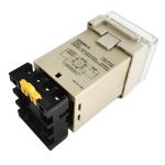 DH48S-S110V 220V 380V AC 24V 12V DC 0.01S - 99H 99M 8 Pins Digital Timer Switch