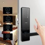 Zinc Alloy Mortise Intelligent Door Locks RFID Card Mechanical Key TT Lock