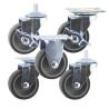 Buy cheap 20kg Loading 40mm Rubber Light Duty Casters ISO9001 from wholesalers