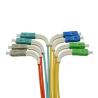 Buy cheap 90° Bent Boot Sleeve Fiber Optic Patch Cord 3.0mm OEM Service from wholesalers