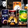 Buy cheap Halloween Party Favor For Kids Candy Goody Bag, Designs Plastic Trick Or Treat Goodie Bags, Halloween Loot Gift Bag from wholesalers