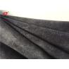 Buy cheap Customized Printed Plush Velvet Fabric , 100 % Polyester Sofa Upholstery Fabric from wholesalers