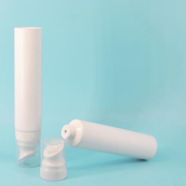 Buy cheap Empty Cosmetic Packaging Double-layer PE Tube With Stamping from wholesalers
