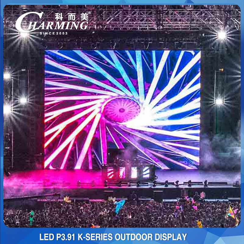 K Series P3.91 LED Display Indoor Outdoor 500x1000mm Waterproof For Advertising
