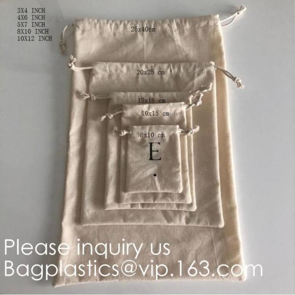 Buy cheap Cotton Reusable Grocery Bags, Produce Bags, Jewelry Pouch, Muslin Brewing bags, Linen Sachet bags, Spice bags, Christmas from wholesalers