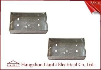 Buy cheap Custom Outdoor Waterproof Metal Electrical Gang Box Pre Galvanized from wholesalers