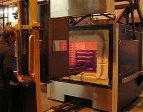 Buy cheap Double Combustion Industrial Curing Furnace 0.67m/Min Belt Convey from wholesalers