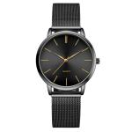 Antiscratch Ultra Thin Mens Watches ODM Available WIth Bilateral Press Buckle