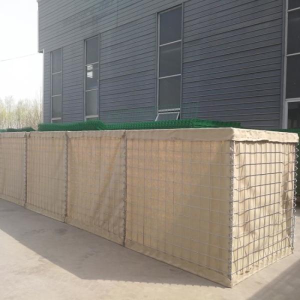 Buy cheap Heavy Duty Mil1 Mil7 Hesco Bastion Barrier Sandbags Hexagonal Hole from wholesalers