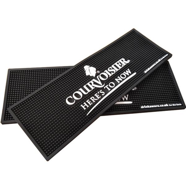 Quality Bar Service Mat, Professional Soft PVC Kitchen Mat, Heat Resistant, Non-slip &amp; Non-spill Dish Drying Mat with Trim for sale