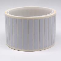 Buy cheap 50.8x6.35mm High Temperature Adhesive Labels 1mil White Gloss Polyimide Label product