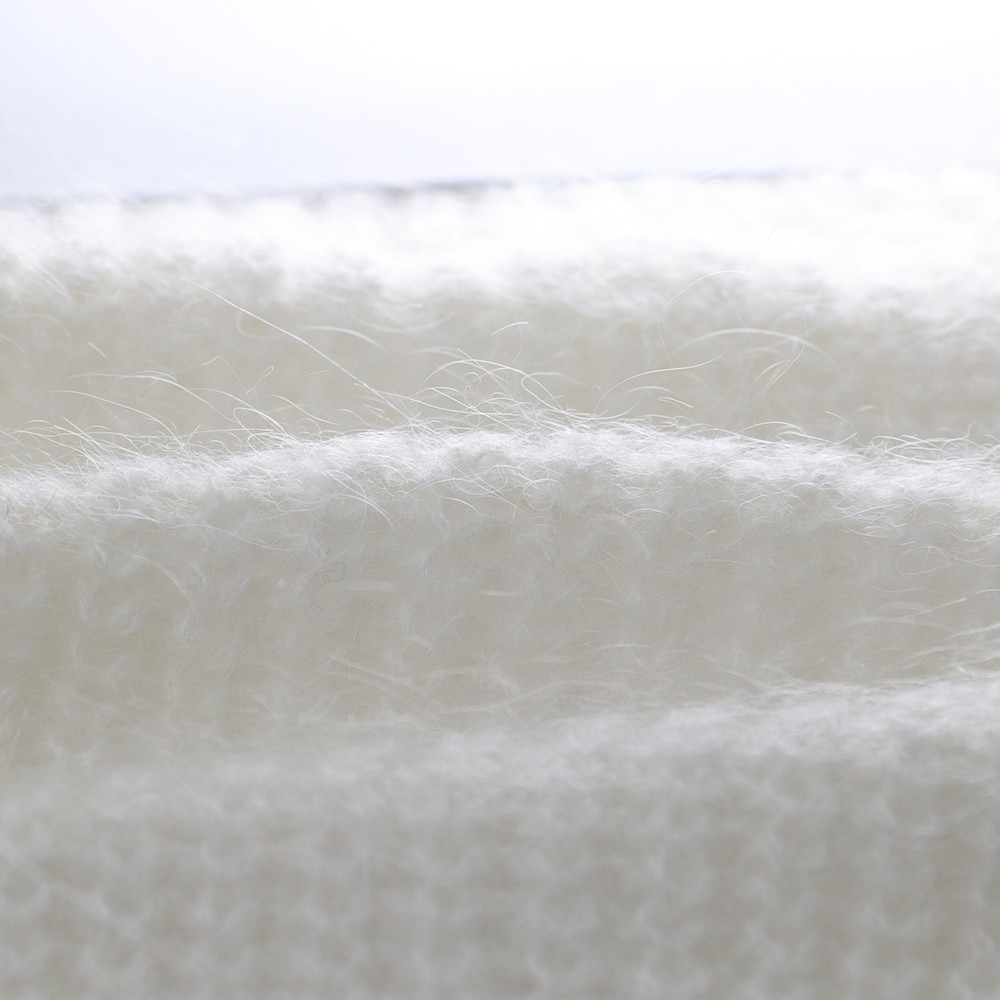 1/14NM Blend Mohair Wool Yarn Silky Soft For Crocheted Sweaters