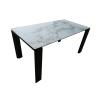 Buy cheap 1500mm Customized Size Ceramic Top Dining Room Table Stain Resistant KD Furniture DT-999 from wholesalers