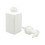 400ml HDPE White Square Foam Hand Sanitizer Pump Bottle