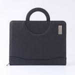 A4 Ring Binder Leather Business Portfolio Multicolor Portable Custom Logo