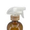 Buy cheap Amber Boston Glass Sprayer Bottle With Bamboo Cap 500Ml Fine Mist Sprayer Bottle from wholesalers