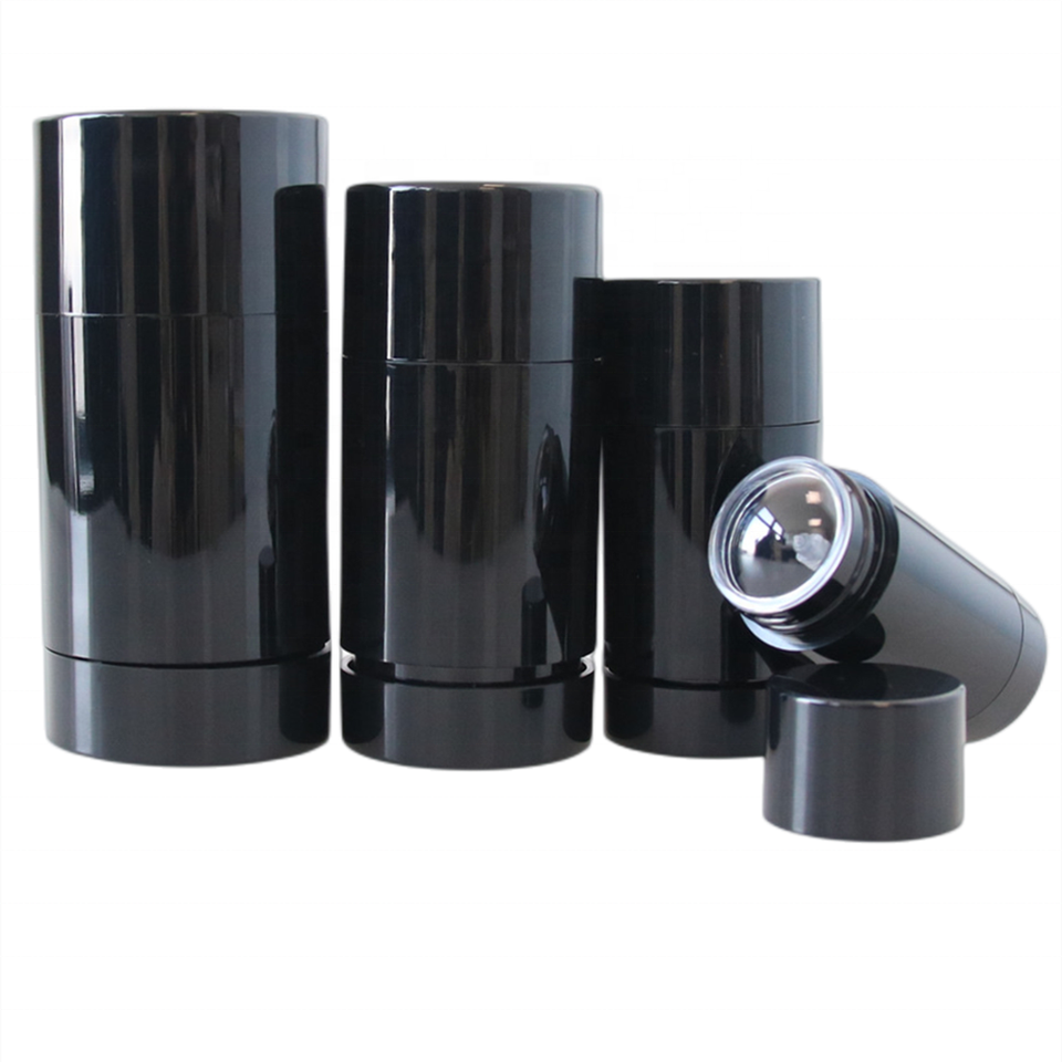 90ml Empty PP Plastic Roll On Bottles Portable Travel Deodorant Roll On Oval Container Outdoors
