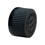 Black Screw Type Cap Plastic Child Resistant Medicine Bottle Caps 24mm 28mm 30mm