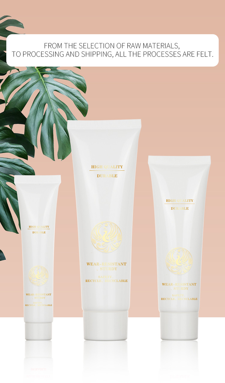 50ml 100ml 200ml PET Empty Frosted Plastic Squeeze Cosmetic Hand Cream Lotion Cleanser Test Packaging Tubes