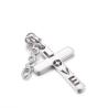 Buy cheap 1.93g Timeless Sterling Silver Cubic Zirconia Cross Pendant Necklace Dating from wholesalers