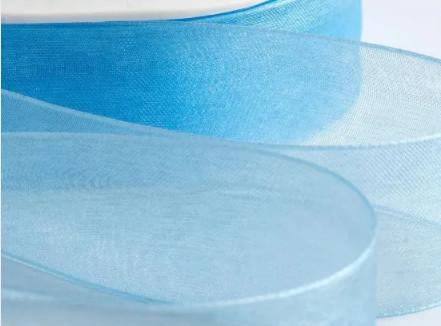 Buy cheap Multicolor Silk Organza Ribbon Screen Printing With Grade 4 Color Fastness from wholesalers
