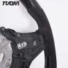 Buy cheap Matte Cover LED Sports Bmw Carbon Fiber Steering Wheel Circular Customization from wholesalers