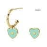 Buy cheap Trendy Love Heart Dangle Earrings 316l Stainless Steel Earrings OEM ODM from wholesalers