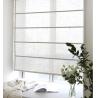 Buy cheap Europe Japan new China style white Plain linen curtain Roman blind for bedroom living reading dinning room balcony from wholesalers