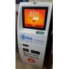 Buy cheap 22 Inch Free Standing Banking Kiosk , Touch Screen Bitcoin ATM Kiosk from wholesalers
