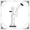Buy cheap 7 Inches 4 Slit Perc Dab Oil Rig Mini Smoking Water Pipes Hand Blown from wholesalers