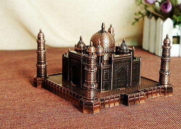 Buy cheap Metal Material DIY Craft Gifts World Famous Building Model India Taj Mahal Replica from wholesalers