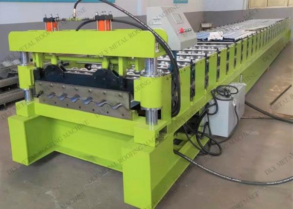 Buy cheap PLC Corrugated Roofing Machine 0.6mm Hydraulic Cutting Metal Siding Machine from wholesalers