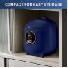 Buy cheap Mini Rice Cooker 2.5 Cups Uncooked, Healthy Ceramic Coating Portable Rice Cooker, 1.2L Travel Rice Cooker Small from wholesalers