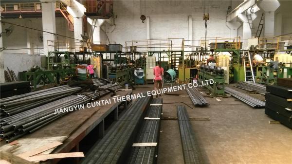 Quality Steel H Welding Square Fin Tube Seamless 38mm OD * 3.35mm THK * 7600mm LG for sale