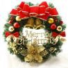 Buy cheap Christmas Wreath 30cm Front Door Wreath Decoration Door Hanging Green Wreath from wholesalers