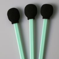 Buy cheap Round Head TX708 125mm Black Head Industrial Cleaning Foam Swabs product