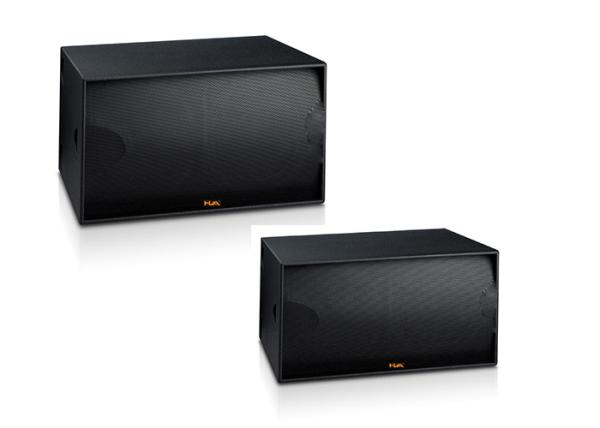 1200W Passive Pa System Dual 18 Inch Subwoofer Loudspeaker For Multifuntional