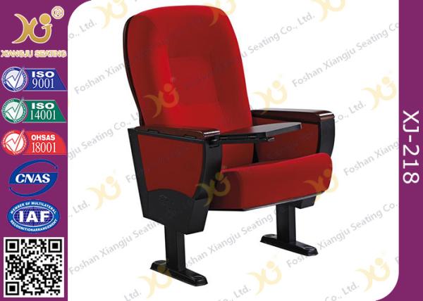 Buy cheap Embroidery Customized Wooden Back & Seat Conference Hall Chairs With 5 Years Warranty from wholesalers