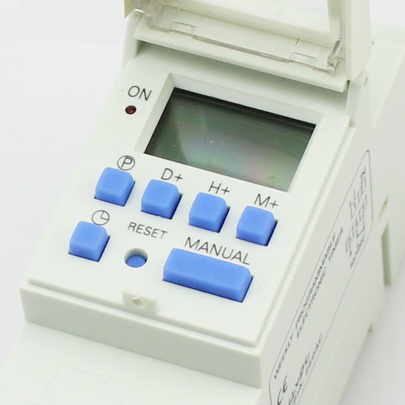 220VAC 16A Din Rail Programmable Digital Time switches