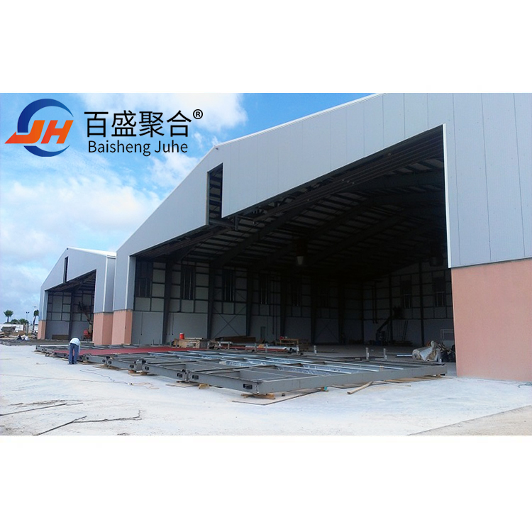 ISO9001 2008/CE/BV Certified Steel Structure Hangar For Commercial And Private Jets