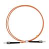 Buy cheap Orange Simlex ST To ST Multimode Fiber Patch Cable SX DX LSZH from wholesalers