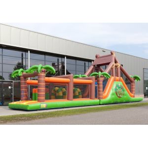Buy cheap Attractive Giant Adult Inflatable Obstacle Course With PVC Material from wholesalers