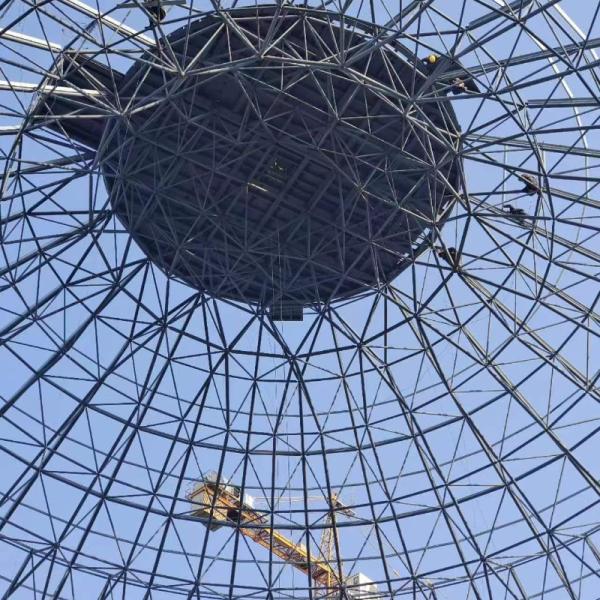 Buy cheap Lightweight Customized Steel Space Frames High Corrosion Resistance from wholesalers